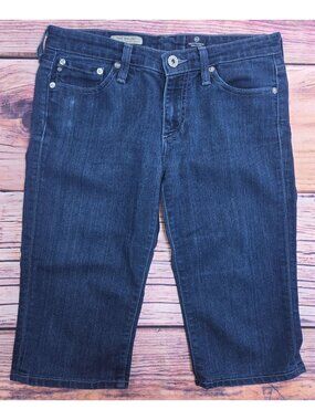 AG Adriano Goldschmied The Malibu Bermuda Jean Shorts Sz 27